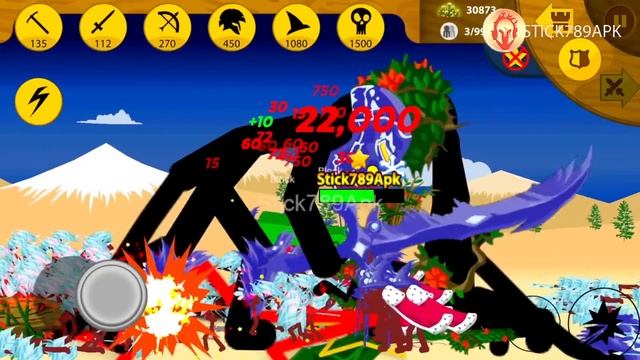 FINAL BOSS LEAF, XIPHOS VS SPEAROS BOSS, TWIN MEGA GRIFFON ICE | Stick War Legacy Mod | Stick789Apk