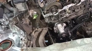 ГРМ-D20DT обслуживание ,замена успокоителей SsangYong Actyon SportS