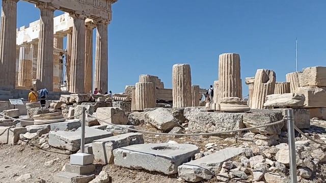Греция, Афины, Парфенон , храм Ники, театр Одеона, музей Афинского Акрополя, Эрехтейон. Акрополь смотреть онлайн