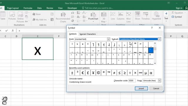 How to type X-BAR in Excel смотреть онлайн