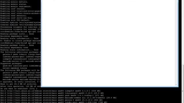 Setting wordpress debian 9 part 1 смотреть онлайн