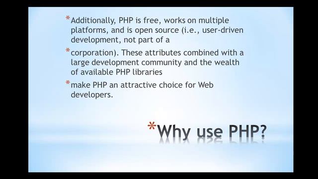 Basics PHP:- Lecture 1: Introduction to PHP смотреть онлайн