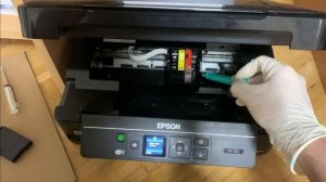 прочистка печатающей головки epson   промывка