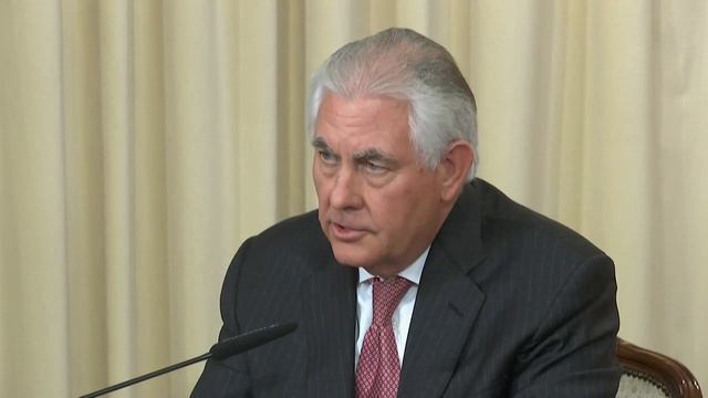 Secretary Tillerson Press Availability with Russian Foreign Minister Lavrov смотреть онлайн
