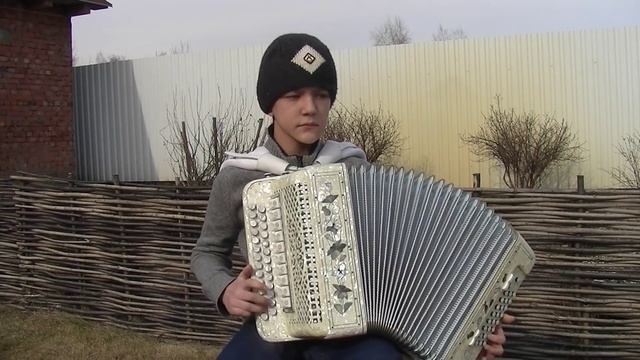 БАРЫНЯ в исполнении МИШИ на гармони смотреть онлайн
