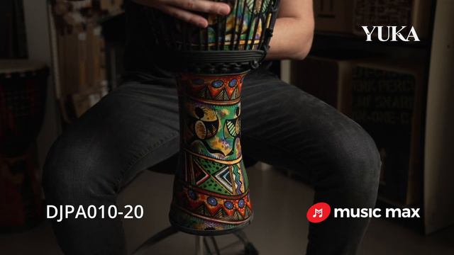 Djembe YUKA DJPA010-20 Rope Tension Sarong Aafrica 10˝ смотреть онлайн