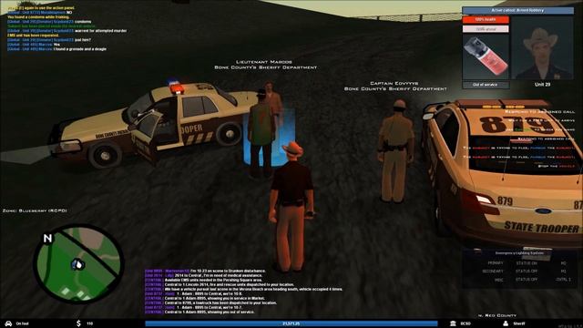 MTA SA: SAPDFR Online Gameplay 144 (Welcome to Fort Carson) смотреть онлайн