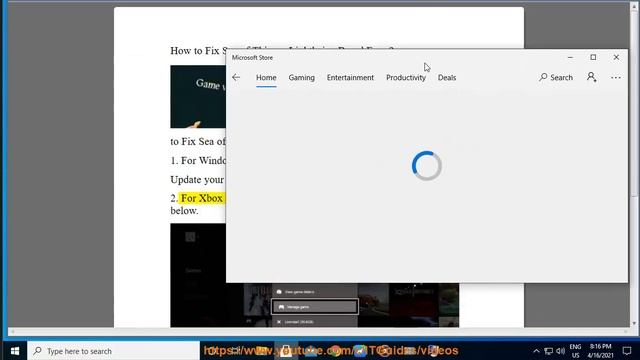 Fix Sea of Thieves LightbeigeBeard Error on Windows 10/Xbox смотреть онлайн