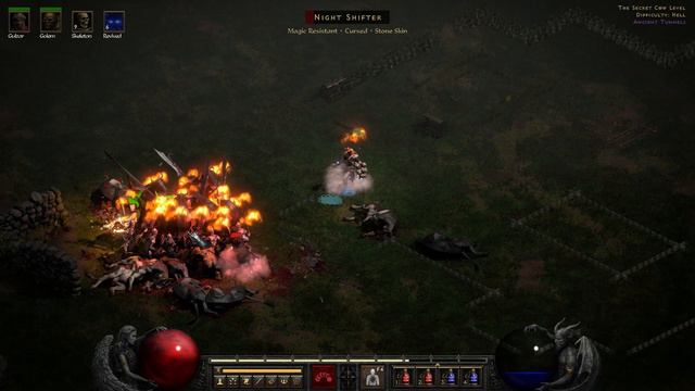 Diablo 2 Resurrected: Negothax The Summoner Necro Playthrough E32 Further testing Terror Zones смотреть онлайн