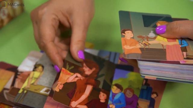 Комплект колод метафорических карт по работе с темой “папа-мама” смотреть онлайн