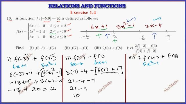 TN New Syllabus 10th Maths Chapter 1 Relations And Functions Exercise 1.4 Sum 10 смотреть онлайн