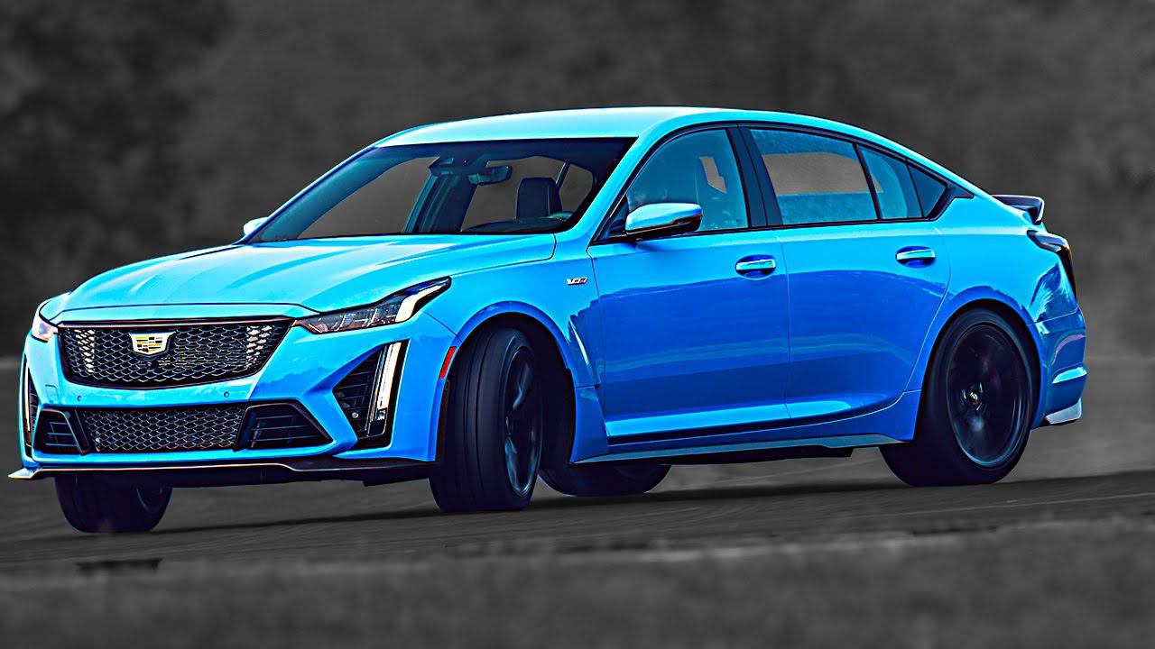 2022 Cadillac CT5 V Blackwing - Вождение, Звук! смотреть онлайн