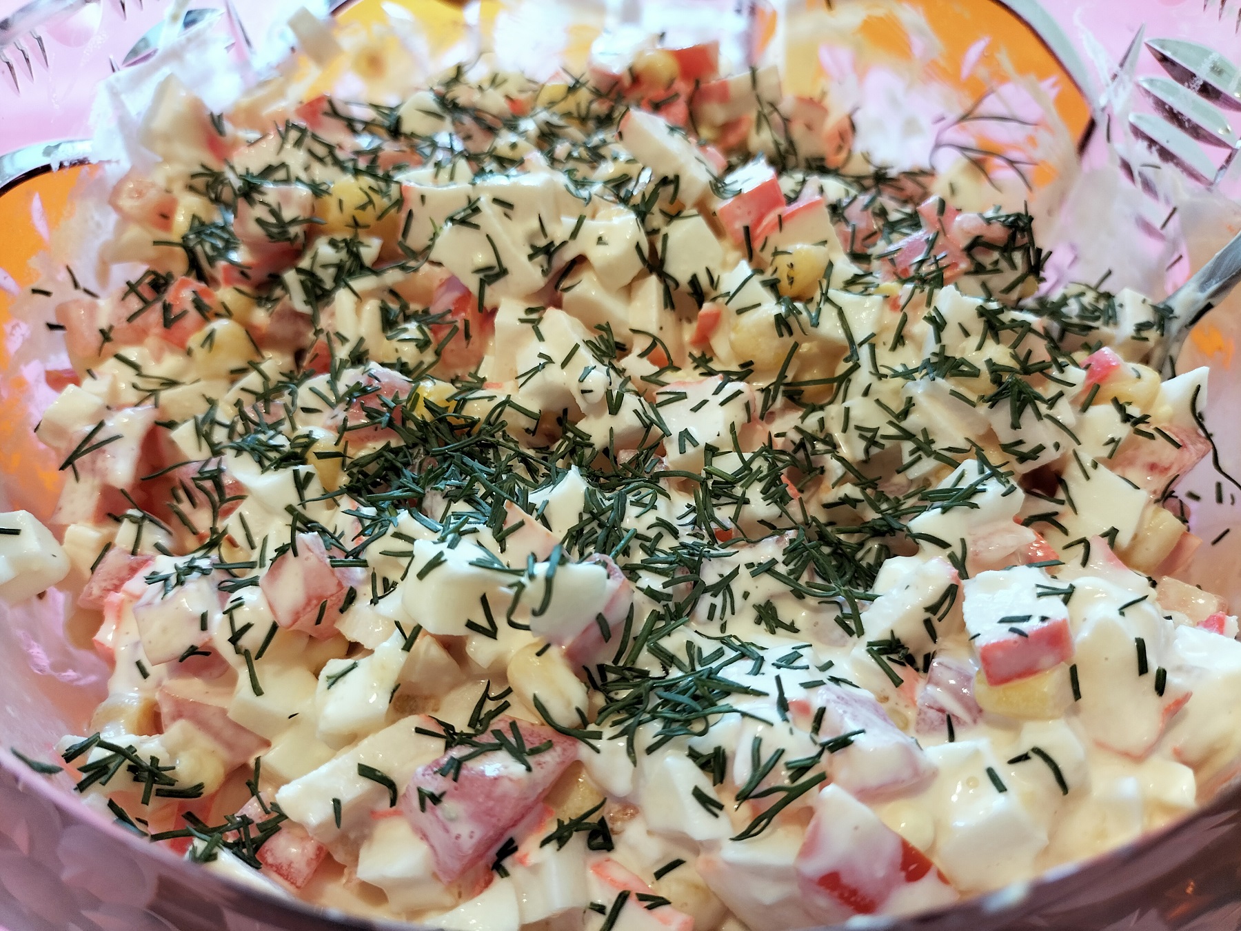 Вкусный и простой Салат Мечта с крабовыми палочками за 5 минут смотреть онлайн