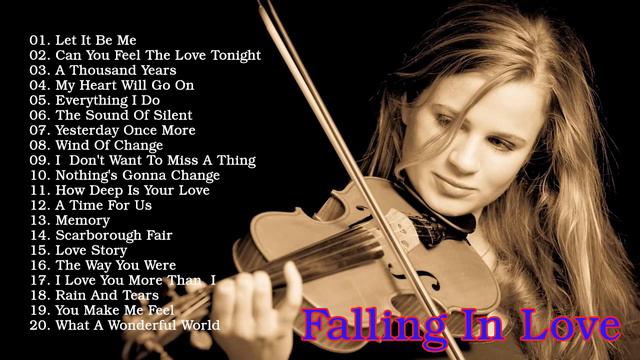 Beautiful Romantic Violin love songs Instrumental ♫ Most Old Beautiful Love Songs 70's 80's 90's смотреть онлайн