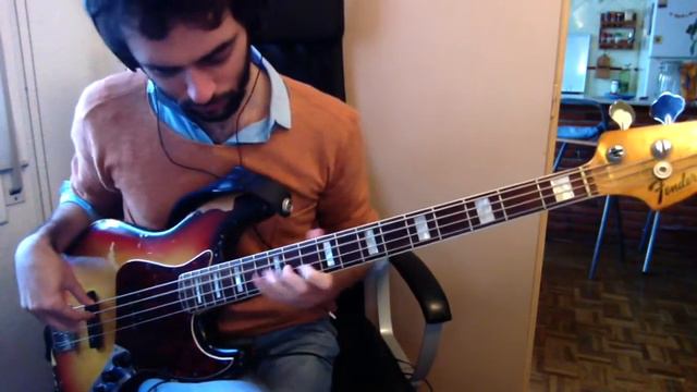 Cannonball solo - Fender Jazz Bass 72' смотреть онлайн