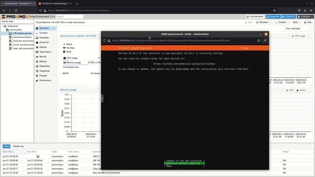 Setup Ubuntu server VM on Proxmox смотреть онлайн
