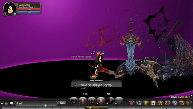 =AQW= VOID SOULSLAYER SCYTHE (FREE PLAYER) - HAPPY B DAY PP2 | AQWorlds 2018 смотреть онлайн