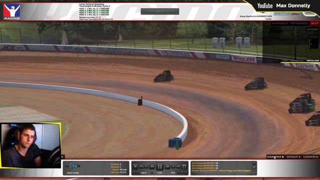 iRacing - FINAL ROUND - NZSR Midget Development Series Season 5 at Lanier смотреть онлайн