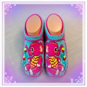 1 часть мастер-класса следочков "Розовый слонёнок 🐘"