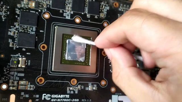 How to Disassemble & Replace Thermal Paste on GTX 770 смотреть онлайн
