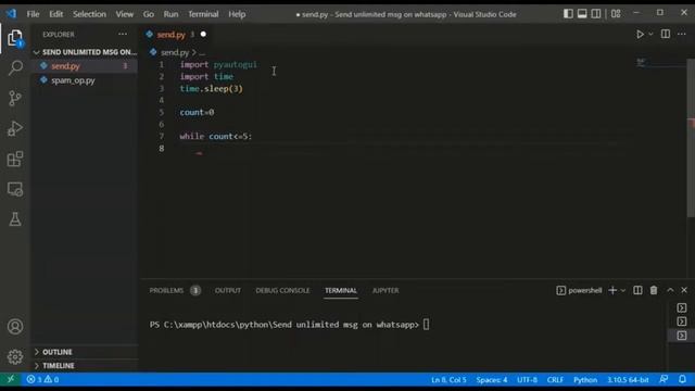 Send WhatsApp Message using Python | Can I automate WhatsApp messages with python| Automate WhatsAp смотреть онлайн