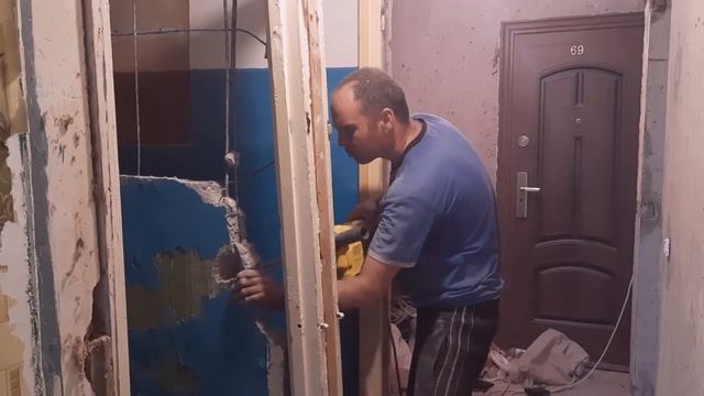 Перепланировка квартиры ванной и туалета Сносим стену смотреть онлайн