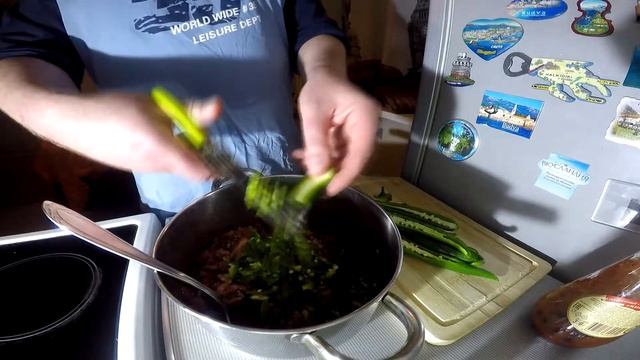 Кулинарное шоу  Баранина Ткемали