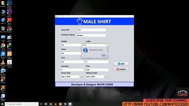 Tailor Shop Database Management System in ||JAVA LANGUAGE|| ||NET-BEAN'S| смотреть онлайн
