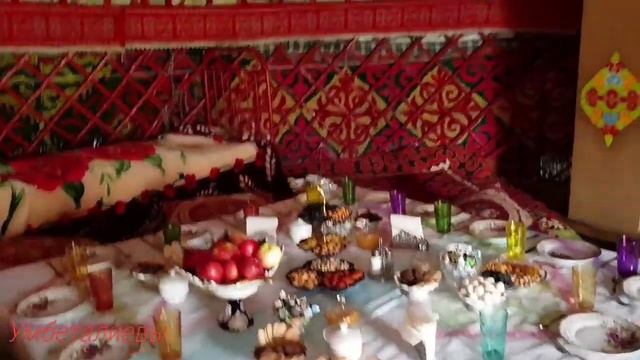 Юрта изнутри