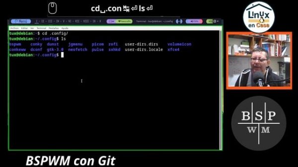Otro video sobre BSPWM  y Git - El Control de Versión [Linux Debian 12]