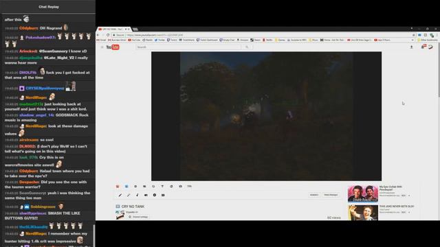 Cry watches 2012 Lil' Cry's WoW Machinima that has tons of old copyrighted rock music смотреть онлайн