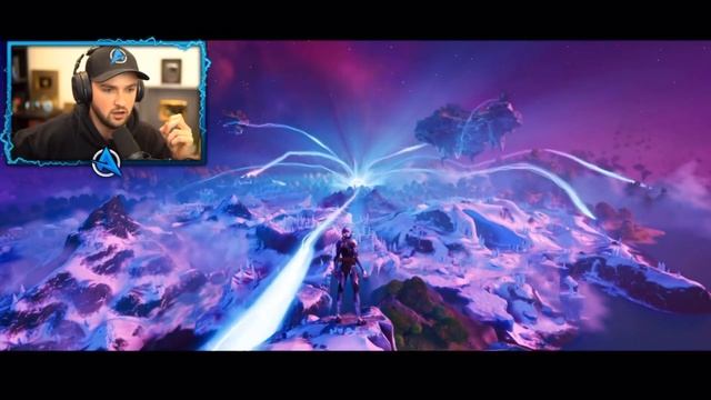 YOUTUBERS REACT TO HULK AND MR BEAST IN THE FORTNITE “THE END” EVENT!! смотреть онлайн