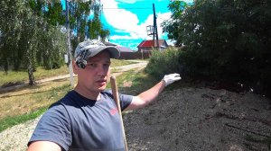 ТАКОЙ ПАРКОВКИ В ДЕРЕВНЕ НИ У КОГО НЕТ! Приключения с новым прицепом.