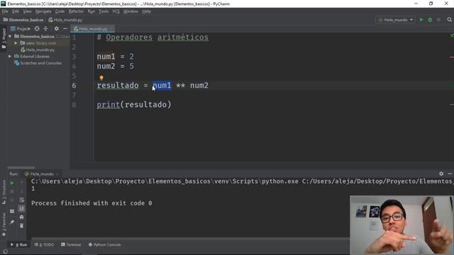 6. Programación en Python | Operadores Aritméticos смотреть онлайн