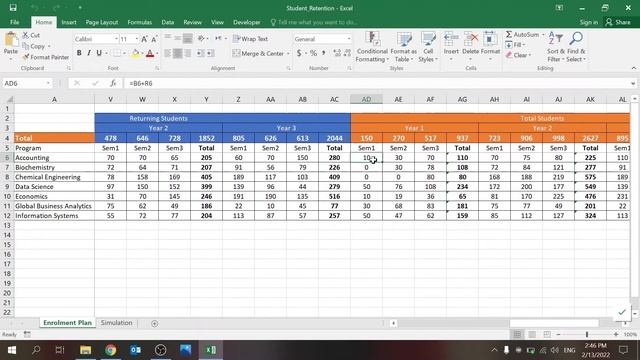 Retention Model in Excel (2022) смотреть онлайн