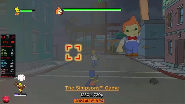 The Simpsons™ Game - AMD Ryzen 7 5700U Radeon Vega 8 смотреть онлайн