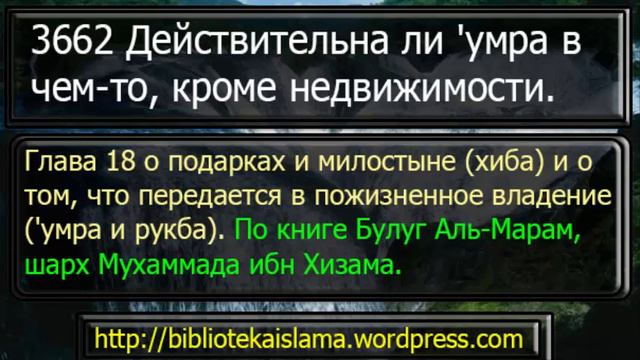 3662 Действительна ли 'умра в чем то, кроме недвижимости смотреть онлайн