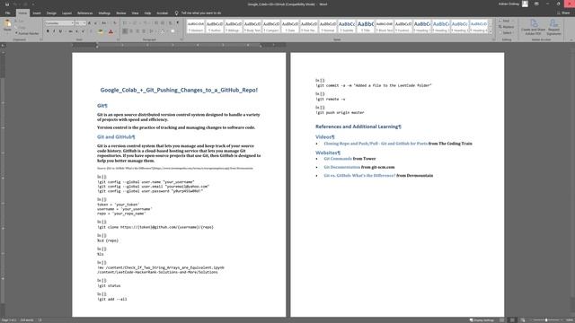 Google Colab - Exporting to a Word Document! смотреть онлайн