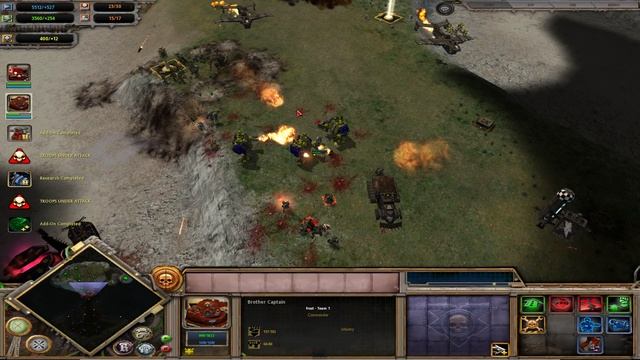 Dawn of War: Ultimate Apocalypse, Space Marines purging Seton's Clutch (random 8 free for all) смотреть онлайн