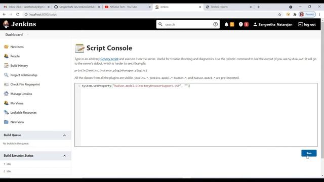 #jenkins - 7 | Solution to HTML report is not displaying in Jenkins | #NATASATech смотреть онлайн