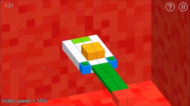 Breezeblox, Chapter 1, Level 21 Walkthrough, 1080p/60FPS. смотреть онлайн