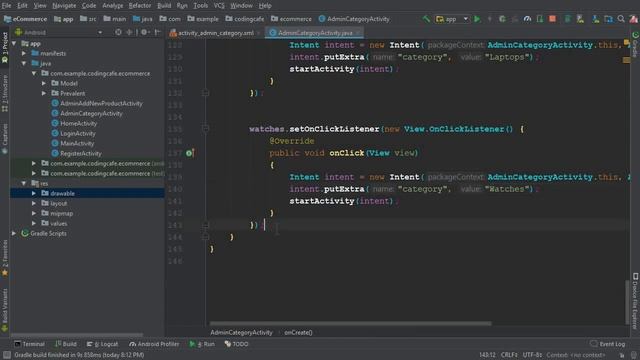 Android eCommerce App Development Tutorial 11 - get Category Name - Android Projects смотреть онлайн