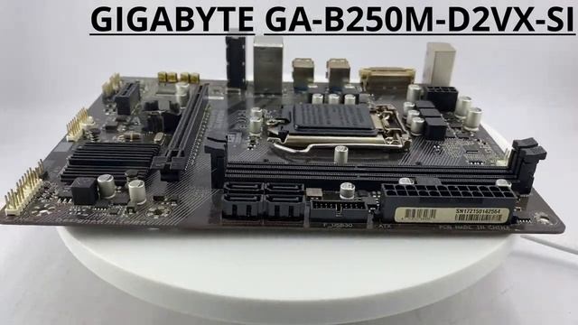 GIGABYTE B250 GA-B250M-D2VX-SI 1151 SOCKET INTEL 6TH / 7TH GEN MOTHERBOARD -Used(Appearance Gallery смотреть онлайн
