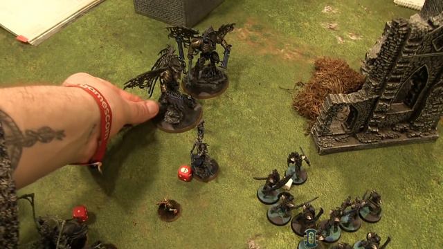 Age of Sigmar BatRep - Ossiarch Bonereapers vs Legions of Nagash смотреть онлайн