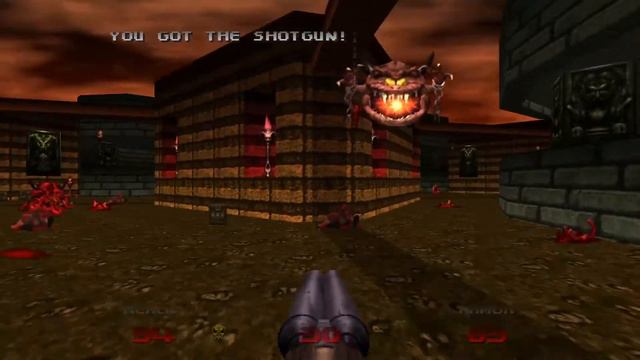 Doom 64 - Lost Levels (2020 / PS4) - Level 35 / Evil Sacrifice смотреть онлайн