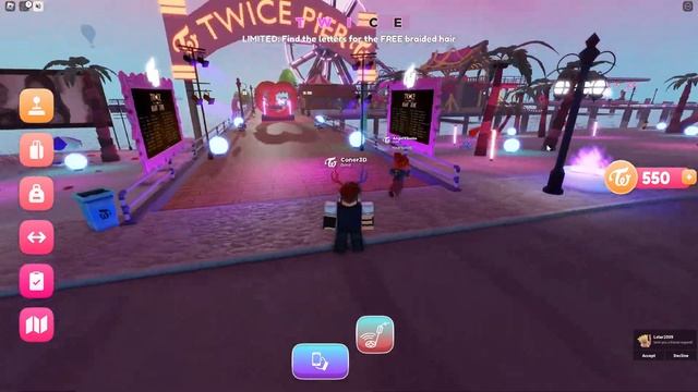 [EVENT] How to get the TWICE PINK OMBRE BRAIDS in TWICE SQUARE | Roblox смотреть онлайн