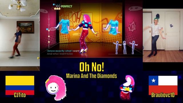Oh No! - Marina And The Diamonds | Just Dance 4. смотреть онлайн