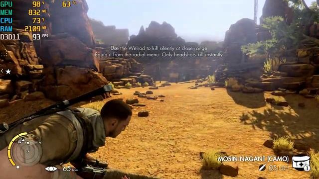 Sniper Elite 3 || Core 2 Quad Q9400 || 6GB Ram || GTX 750 1GB - All Settings смотреть онлайн