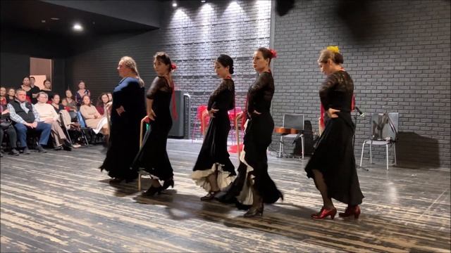 2022. El Dia del Flamenco en Almaty. День Фламенко в Алматы. Tangos con baston de Felipe. смотреть онлайн