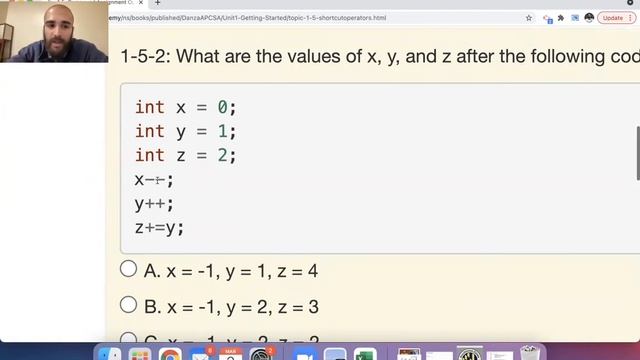 1.5 Compound Assignment Operators | CSAwesome APCSA Java смотреть онлайн